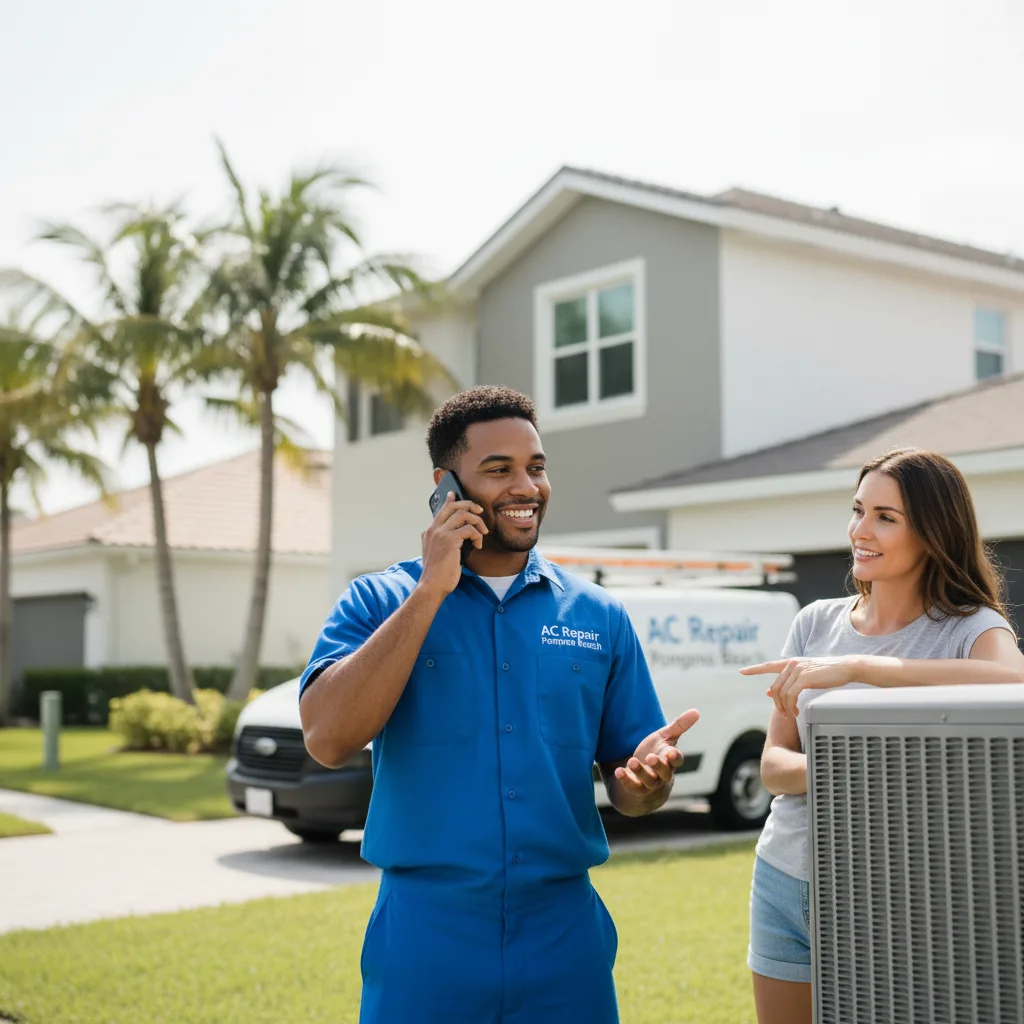 AC Repair Pompano Beach customer support in Poteet